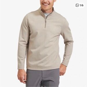 Mizzen Main ProFlex QuarterZip Tan Size Large